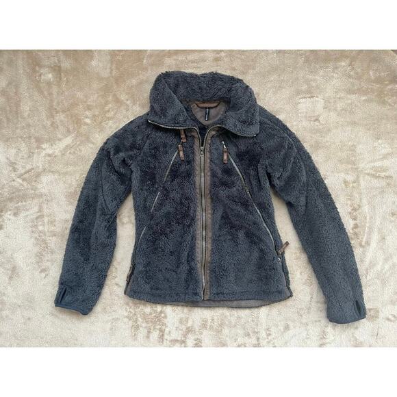 Kuhl‎ Flight Jacket Brown Fleece Women’s Size Medium - Picture 1 of 8